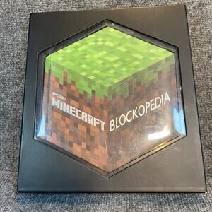 Minecraft Blockopedia Book with Case Alex Wiltshire 2014 Mojang in Box Bookmark